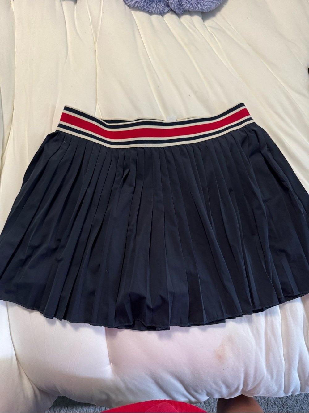 Never worn Goldhinge Navy Pleated Tennis Skirt